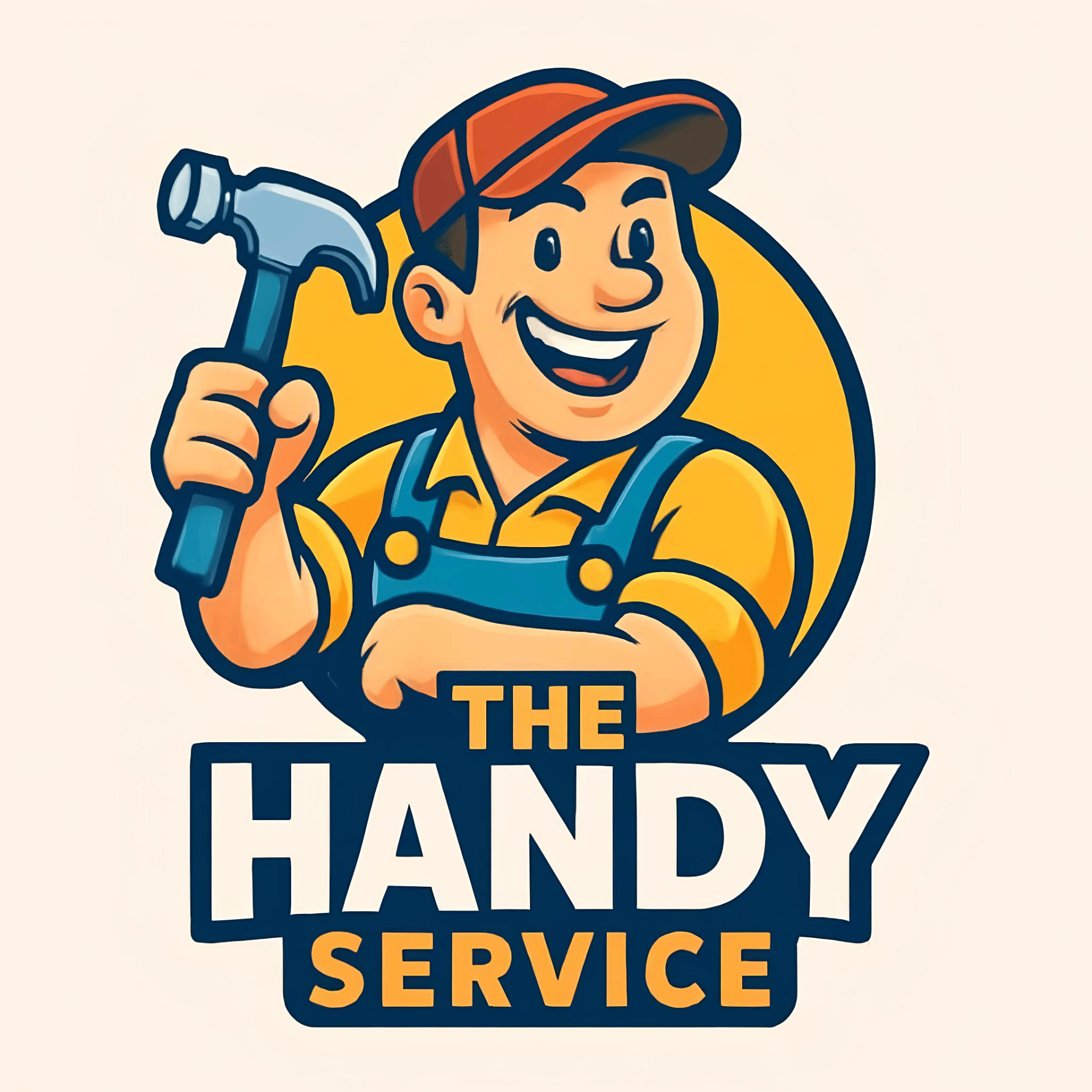 The Handy Service handyman mascot
